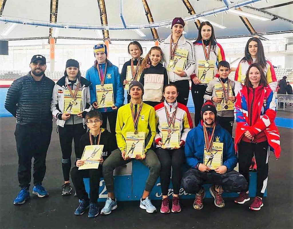 33 de medalii pentru Corona, la Naţionalele de patinaj viteză de la Inzell