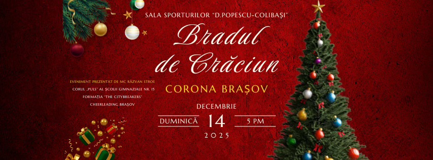 BRADUL DE CRĂCIUN 2025 – EVENIMENTUL FESTIV AL CLUBULUI CORONA BRAȘOV