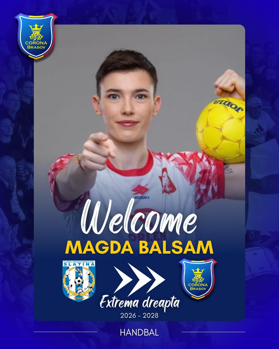 MAGDA BALSAM SE ALĂTURĂ CORONEI BRAȘOV!