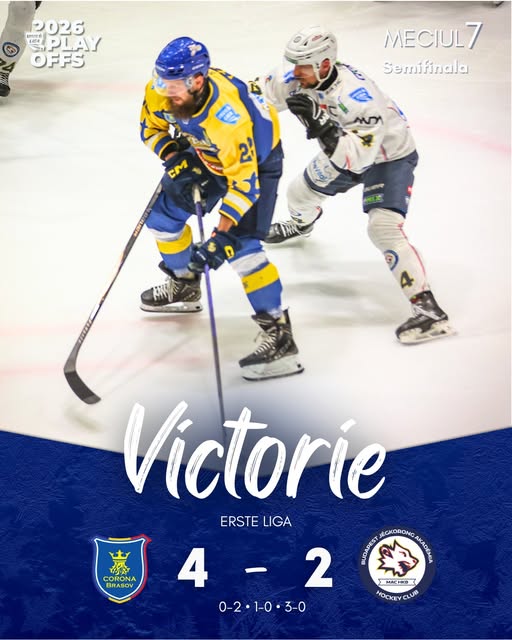 Corona Brașov se califică în finala Erste Liga