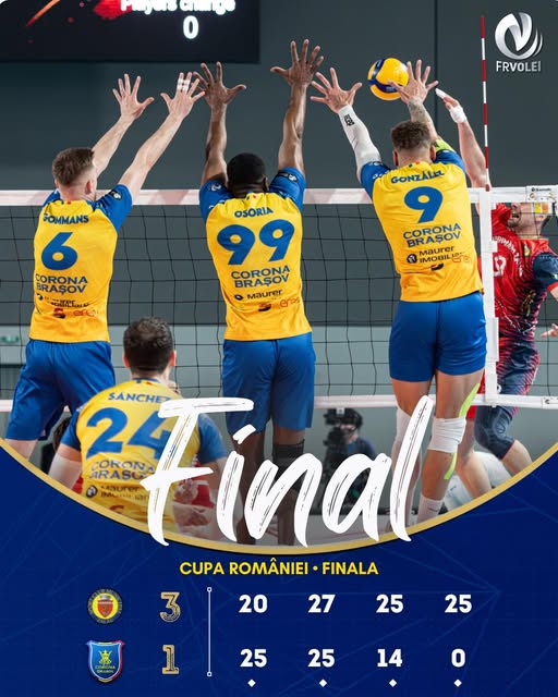 CSM Corona Brașov pierde finala Cupei României după o decizie de regulament