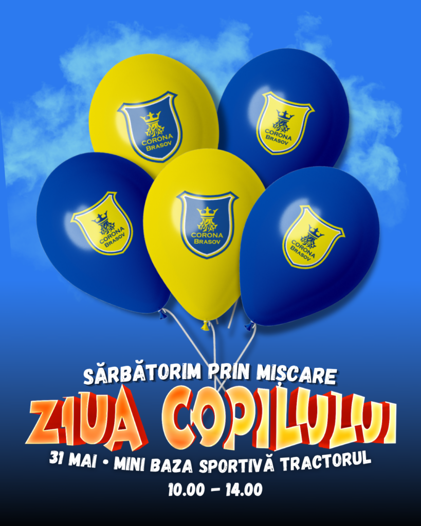 Corona Brașov sărbătorește Ziua Copilului printr-un eveniment sportiv de amploare