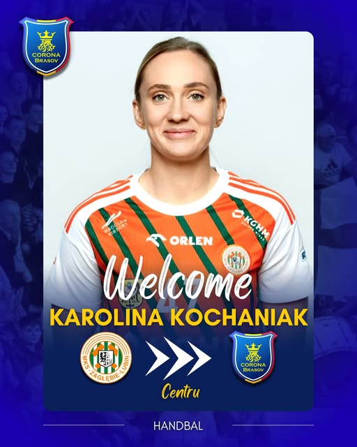 Karolina Kochaniak vine la Corona Brașov începând din vara anului 2026!