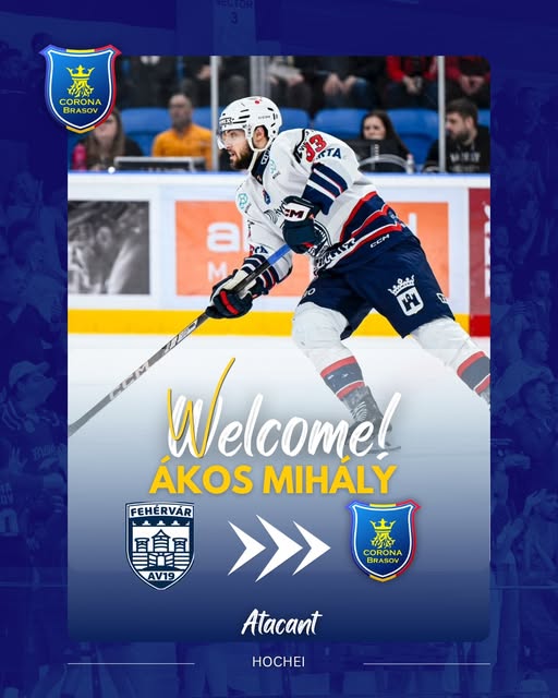 Bun venit la Corona Brașov, Ákos Mihály!