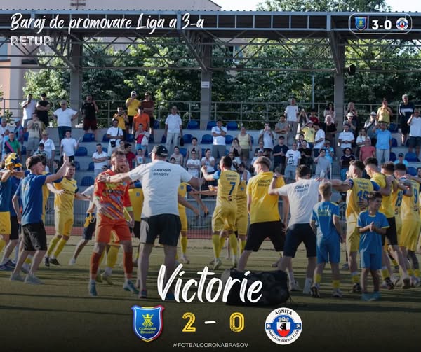 Corona Brașov este în Liga a 3-a
