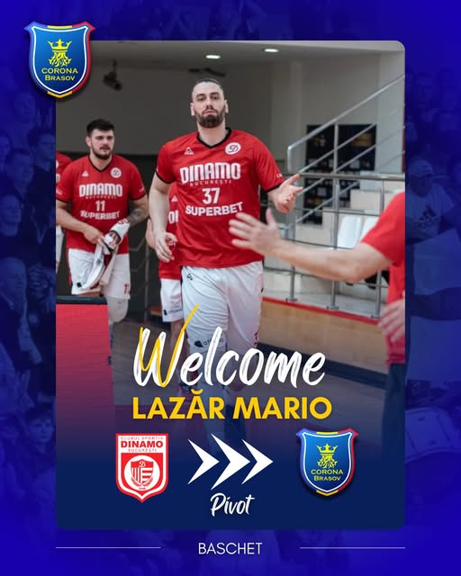 Mario Lazăr este noul jucător al Coronei Brașov!