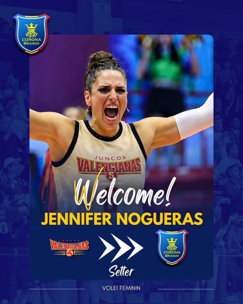 Jennifer Nogueras este noua ridicătoare a echipei noastre de volei feminin!