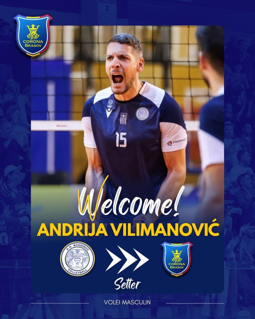 Andrija Vilimanović este noul ridicător al Coronei Brașov