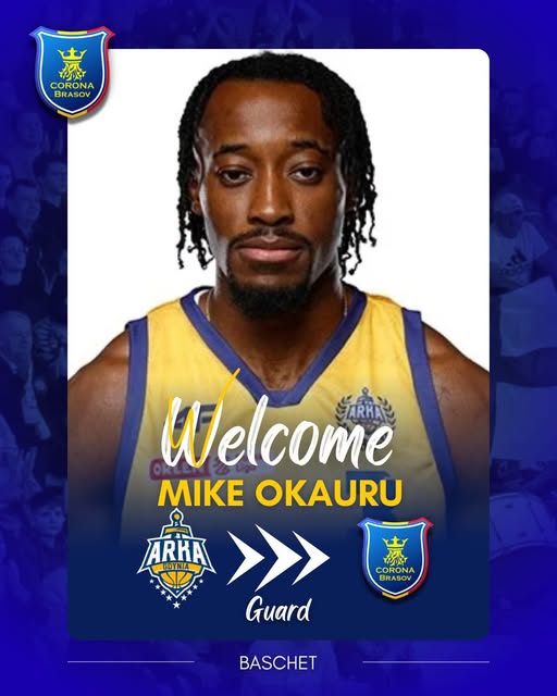 Mike Okauru este noul jucător al echipei noastre de baschet!
