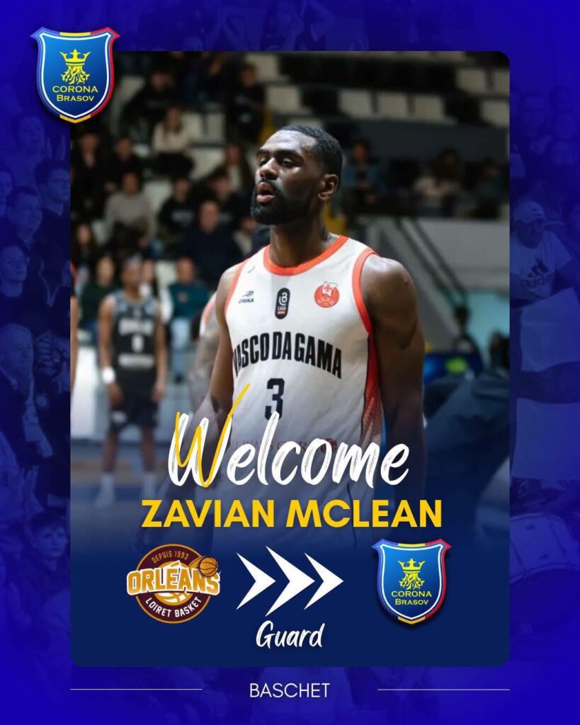 Zavian McLean este noul jucător al echipei noastre de baschet!