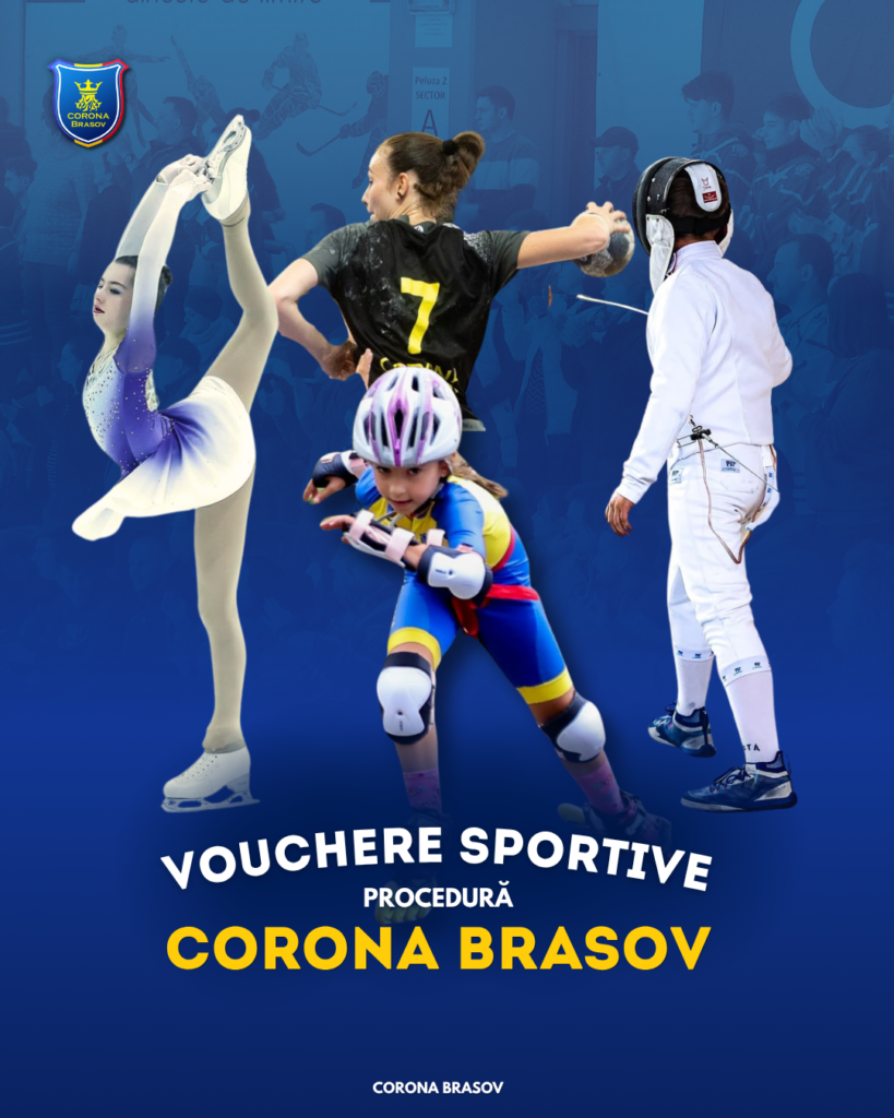 Informații pentru sportivii CSM Brașov și părinții acestora – Vouchere sportive „Sănătate prin Sport pentru Copii”